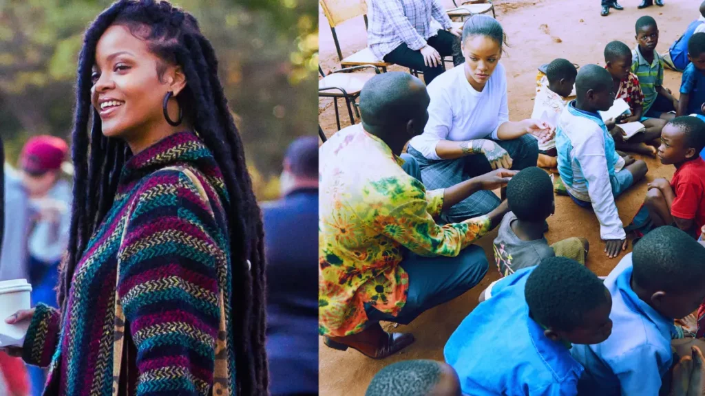 Rihanna's Acting and Philanthropy