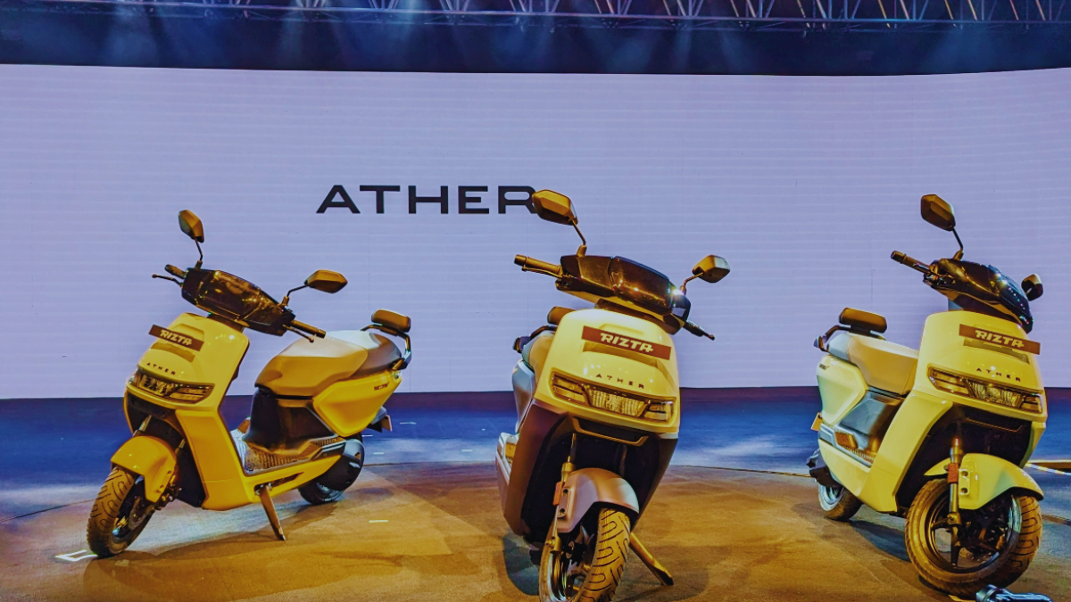 Ather Launches Ather Rizta Electric Scooty 2024